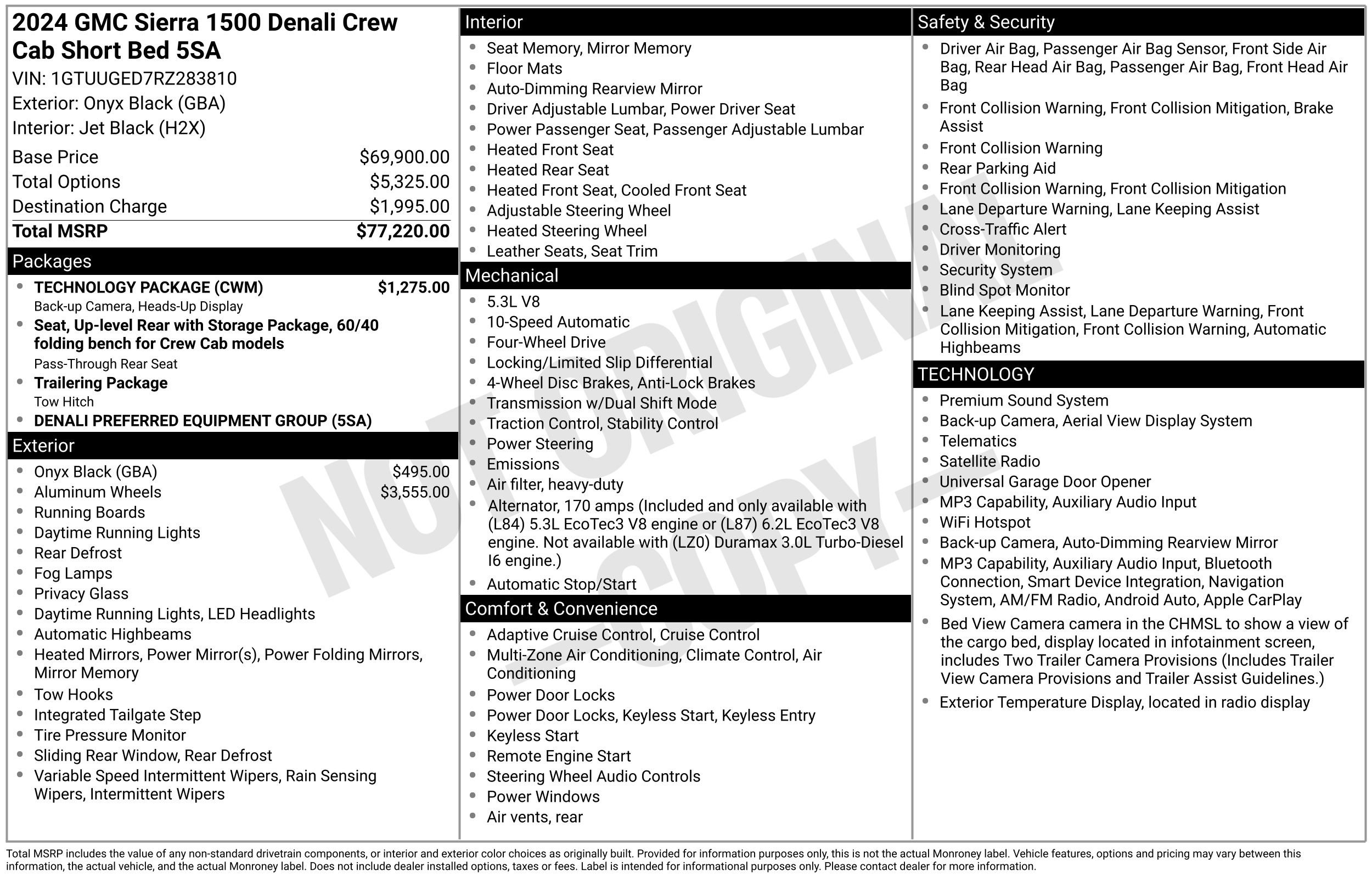 gmc sierra 1500 denali 2024 1GTUUGED7RZ283810 image gmc sierra 1500 denali 2024 1GTUUGED7RZ283810 image